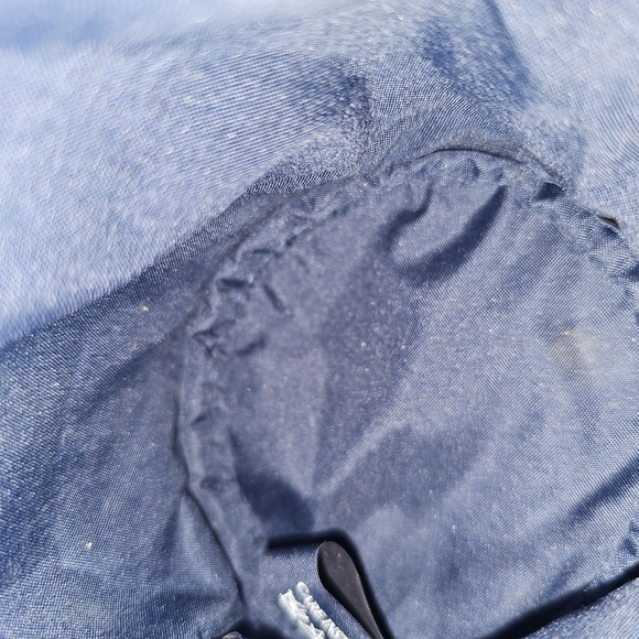 Christian Dior Blue Cylindrical Clutch W/Crossbody Chain/Tassel/Twilly Added - Picture 14 of 16